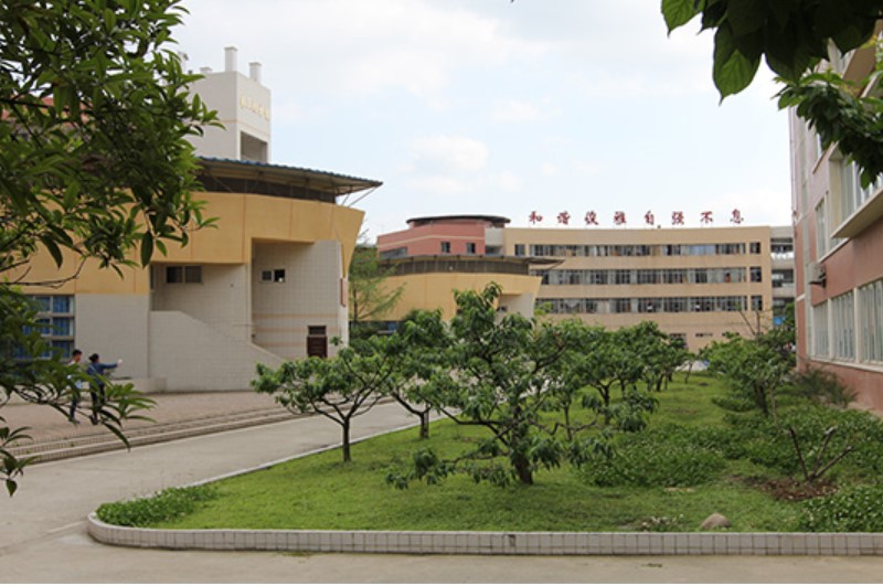 四川护理职业学院成都校区校园一角 四川护理职业学院成都校区校园一角