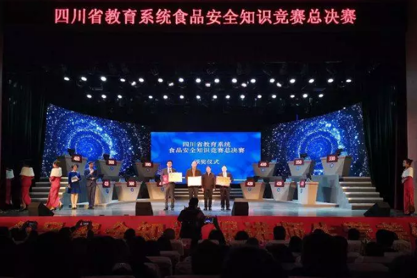 四川中专学校攀枝花经贸旅游学校获食品安全竞赛第四名!