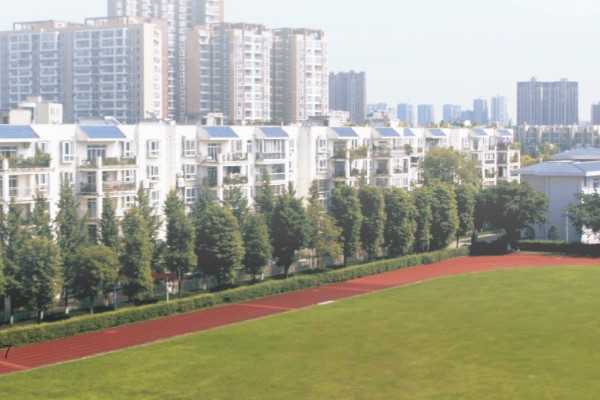 四川理工技师学院校园一角 四川理工技师学院校园一角