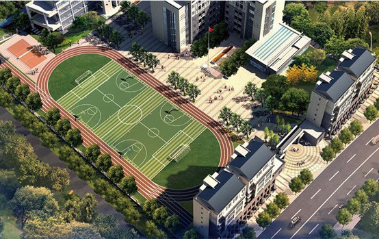 都江堰市育才中学环境