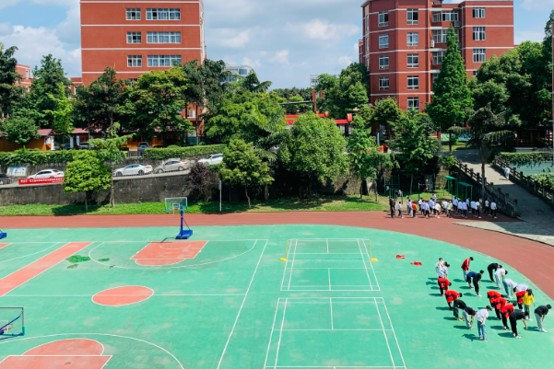 四川国盛技工学校操场